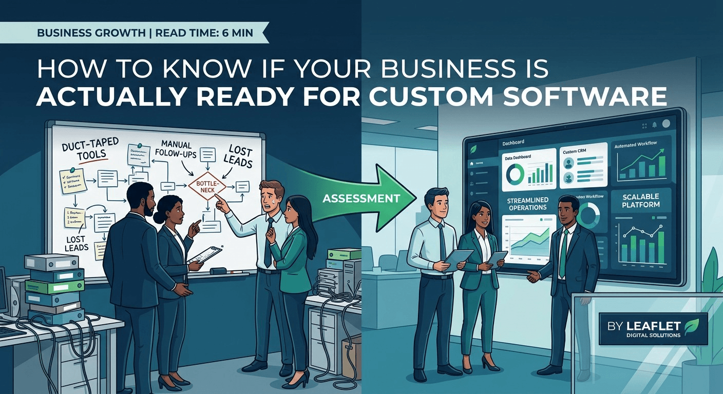 How to Know If Your Business Is Actually Ready for Custom Software
